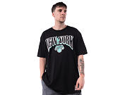 Triko Mitchell & Ness - In The City Wordmark Tee - NBA - New York Knicks -Black