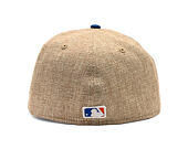 Kšiltovka New Era - MLB "Summer Twine" 59FIFTY - NY Mets - Team Color / Open Market Tan
