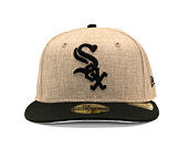Kšiltovka New Era - MLB "Summer Twine" 59FIFTY - Chicago White Sox - Team Color / Open Market Tan