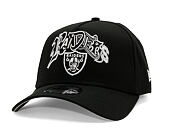 Kšiltovka New Era - NFL "Letter" 9FORTY A-Frame - Las Vegas Raiders - Black