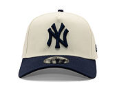 Kšiltovka New Era - MLB "2 Tone" 39THIRTY - NY Yankees - Chrome White / Navy