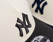 Kšiltovka New Era - MLB "2 Tone" 39THIRTY - NY Yankees - Chrome White / Steel