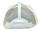 Kšiltovka Ed Hardy - Diamante Velour 5 Panel Trucker Cap - Sky Blue
