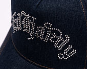 Kšiltovka Ed Hardy - Diamante Gothic 5 Panel Trucker Cap - Denim