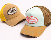 Kšiltovka Von Dutch - Trucker - Mint / Tan