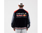 Bunda New Era - F1 Wordmark Varsity Jacket - RED BULL F1 - Navy Blue