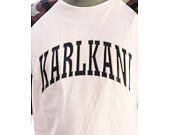 Triko Karl Kani - Sport College Boxy Raglan T-Shirt - Cream/Camo