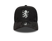 Kšiltovka New Era - Faux Suede 9FORTY A-Frame Trucker - ASTON VILLA FC - Graphite
