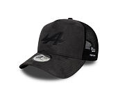 Kšiltovka New Era - F1 Suede 9FORTY A-Frame Trucker - Alpine Racing - Dark Concrete