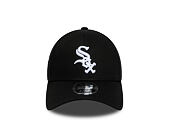 Kšiltovka New Era - MLB Side Script 9FORTY M-CROWN - Chicago White Sox - Black