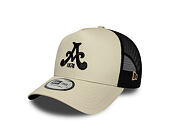 Kšiltovka New Era - Core Logo 9FORTY A-Frame Trucker - ASTON VILLA FC - Stone