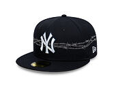Kšiltovka New Era - MLB Icon 59FIFTY - NY Yankees - Navy