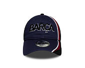 Kšiltovka New Era - Moto Unstructured 9TWENTY - Barcelona FC - Navy / Cardinal
