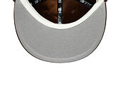 Kšiltovka New Era - MLB IMAGE DROP Leather Dog-Ear 59FIFTY - NY Yankees - Deep Auburn