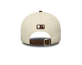 Kšiltovka New Era - MLB Cord 9FORTY M-CROWN - NY Yankees - Cream / Deep Auburn