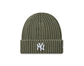Kulich New Era - MLB Washed Beanie Medium Knit - NY Yankees - New Olive