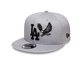 Kšiltovka New Era - MLB Outdoor Icon 9FIFTY - LA Dodgers - Grey