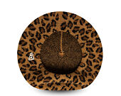 Dámský Baret New Era - MLB Leopard Beret - NY Yankees - Stone / Black