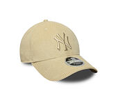 Kšiltovka New Era - MLB Cord 9FORTY M-CROWN - NY Yankees - Stone