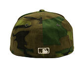 Kšiltovka New Era - MLB Ripstop Camo 59FORTY - Arizona Diamondbacks - Woodland Camo