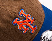 Kšiltovka New Era × Three Looms - Chestnut Pinstripe 9TWENTY A-Frame - New York Mets