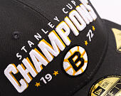 Kšiltovka New Era - NHL Champion VC 59FIFTY - Boston Bruins - Graphite