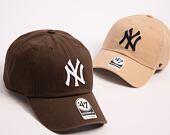 Kšiltovka '47 Brand MLB Clean Up - NY Yankees - Brown
