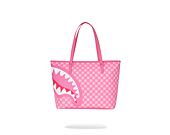 Taška Sprayground - Pink New Check Faces Tote