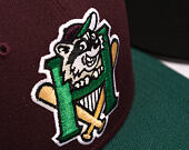 Kšiltovka New Era - MiLB Theme Nights 59FIFTY - Hudson Valley Renegades - Gator - Maroon / Teal