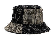 Klobouk Kangol - TRENDS PACK - Denim Mashup Bucket - Black Topstitch