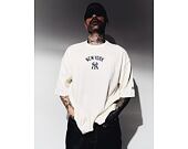 Triko New Era - MLB Waffle Box Tee - NY Yankees - Off White