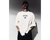 Triko New Era - MLB Waffle Box Tee - NY Yankees - Off White