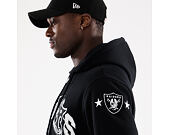 Mikina New Era - NFL 2Way Hoodie Multi - Las Vegas Raiders - Black