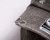 Kšiltovka Oakley - ‘47 Reserve Distressed Cap - Granite Gray