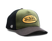 Kšiltovka Von Dutch - Baseball - Patch Premium - Black / Green