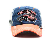 Kšiltovka Von Dutch - Baseball - Embroidery - Orange / Navy