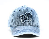 Dámská Kšiltovka DAD CAP EN JEAN AVEC PATCH VD A FRANGES