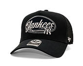 Kšiltovka '47 Brand - MLB Enfield Offside Dt CLEAN UP - NY Yankees - Navy