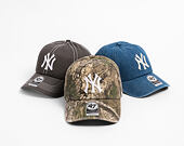 Kšiltovka '47 Brand - MLB Real Tree CLEAN UP - NY Yankees