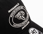 Kšiltovka '47 Brand - NFL Circle Tone CLEAN UP - Jacksonville Jaguars - Black