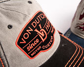 Kšiltovka Von Dutch - Baseball - Embroidery - White / Navy