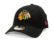 Kšiltovka New Era - NHL 9FORTY - Chicago Blackhawks - Black