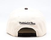 Kšiltovka Mitchell & Ness - NBA Brown And Cream Pro Snapback - New York Knicks - Cream