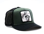 Dětská kšiltovka Goorin - Bandit Trucker Mini - Raccoon - Palm / Black