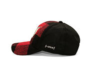 Kšiltovka Capslab - Tom & Jerry Trucker - Tom Grin Buffalo Check - Red / Black