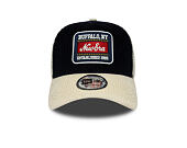 Kšiltovka New Era - Branded Cord Visor 9FORTY A-Frame Trucker - Navy / Stone