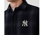 Triko New Era - MLB Plaid Shirt - NY Yankees - Navy