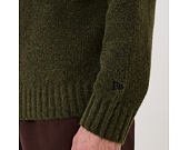 Svetr New Era - Branded Simple Knit Crew - New Olive