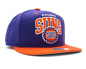 Kšiltovka Mitchell & Ness Team Arch Phoenix Suns Purple Snapback