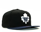 Kšiltovka New Era Cotton Block 3 Toronto Maple Leafs Black Snapback